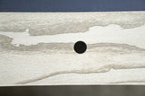 Nixon CrissyCross 7' Slate Pool Table in Whitewash Finish w/ Dining Top Option