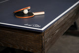 Nixon Nora 7' Slate Pool Table in Brownwash Finish w/ Dining Top Option