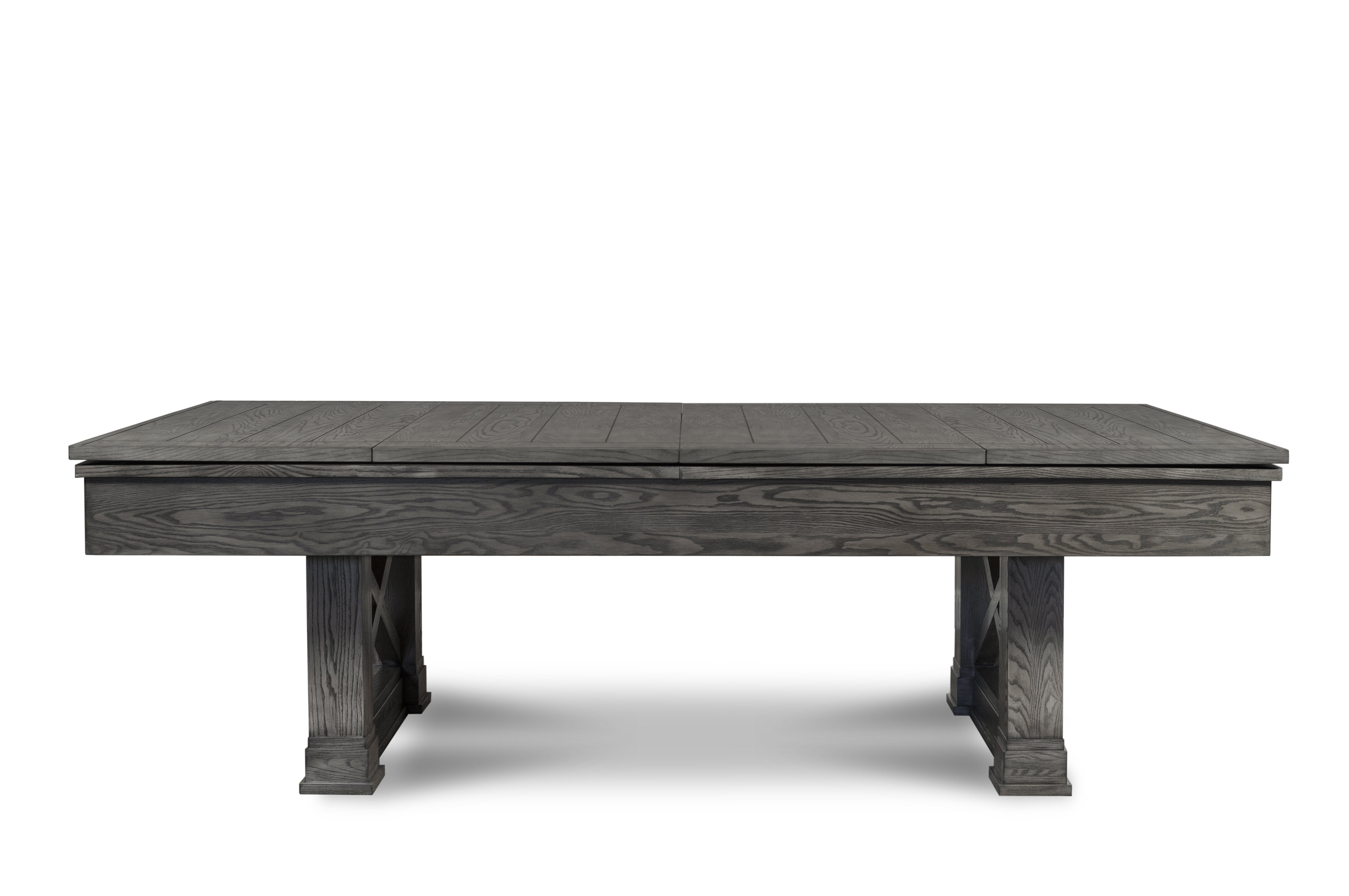 Nixon Rocky 8' Slate Pool Table in Charcoal Finish