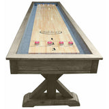 Playcraft Brazos River 16' Pro-Style Shuffleboard Table In Weathered Gray