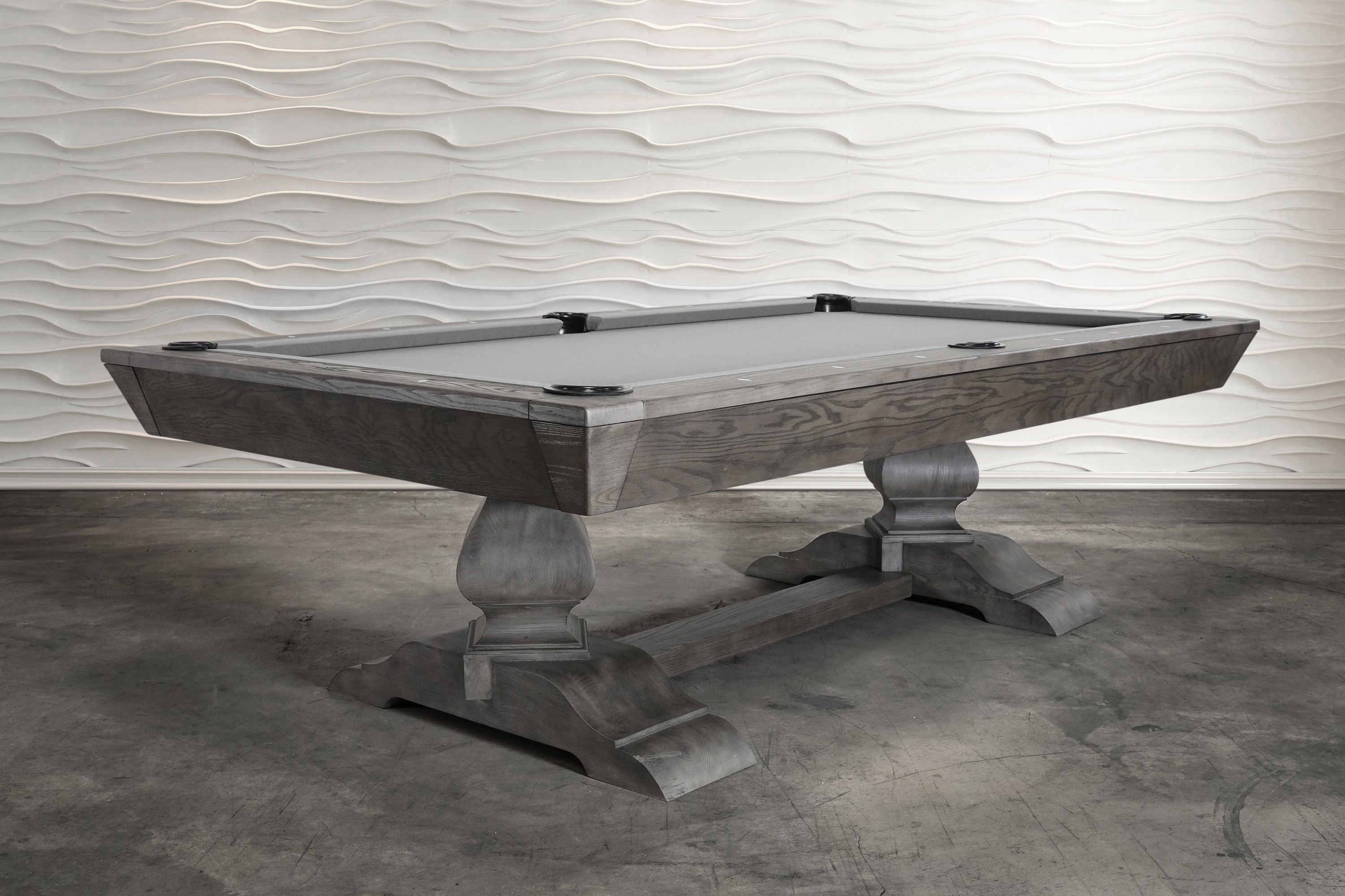 Nixon Birdy 7' Slate Pool Table in Grayson Grey w/ Dining Top Option