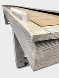 Playcraft 9' Montauk Shuffleboard Table in Weathered Whitewash