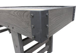 Playcraft 14' Saybrook Shuffleboard Table in Weathered Midnight