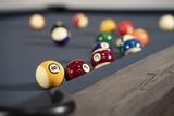 Nixon Rocky 8' Slate Pool Table in Charcoal Finish
