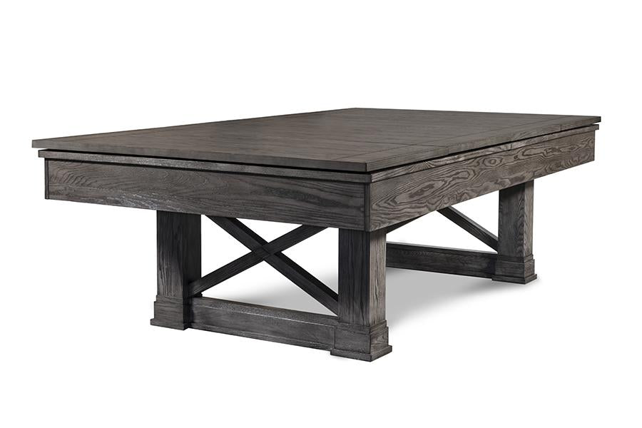Nixon Nora 8' Slate Pool Table in Charcoal Finish