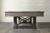 Nixon Nora 8' Slate Pool Table in Charcoal Finish
