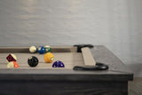 Nixon Nora 8' Slate Pool Table in Charcoal Finish