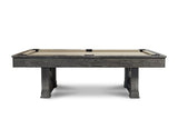 Nixon Nora 8' Slate Pool Table in Charcoal Finish