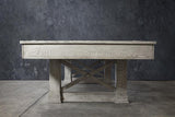 Nixon Nora 8' Slate Pool Table in Whitewash Finish