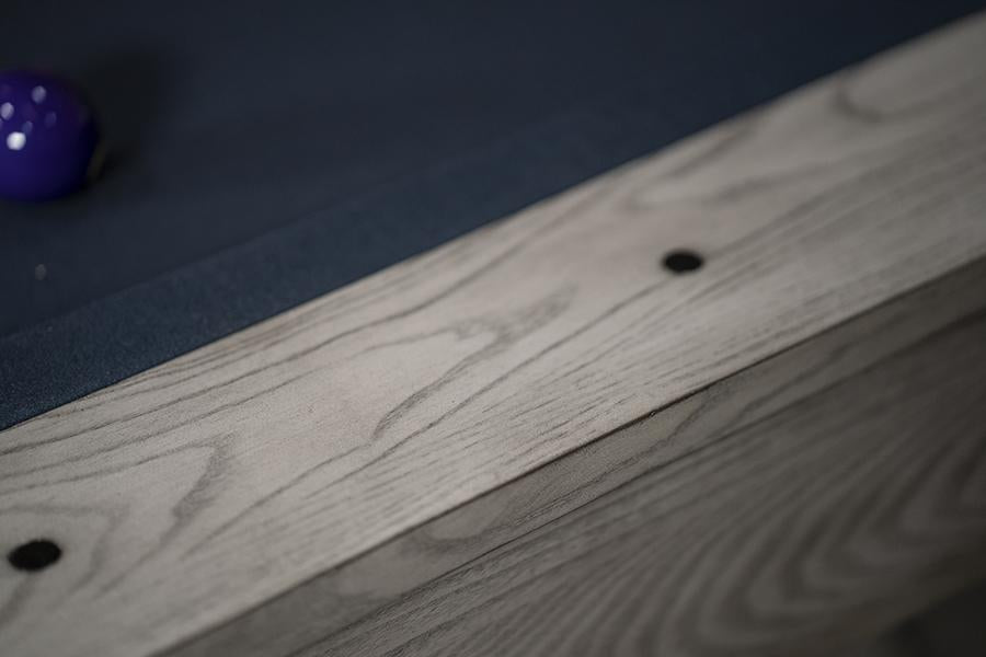 Nixon Nora 8' Slate Pool Table in Whitewash Finish