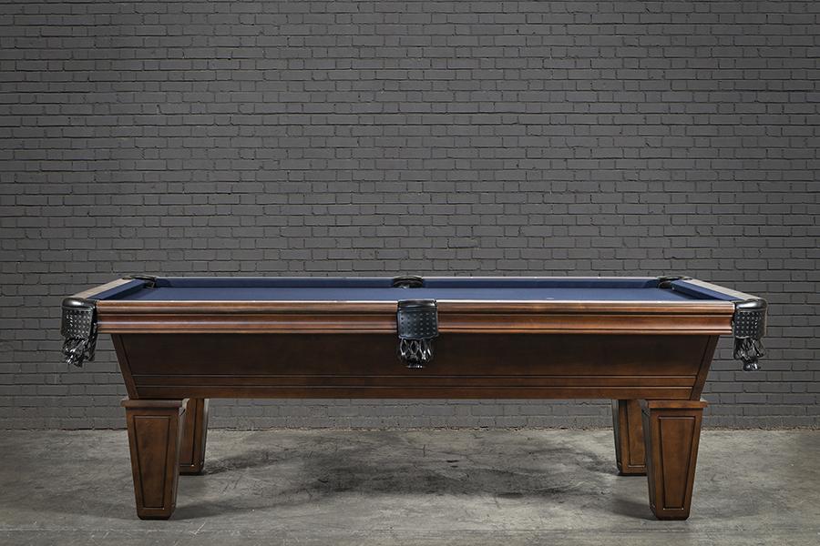 Nixon Miller 8' Slate Pool Table in Walnut