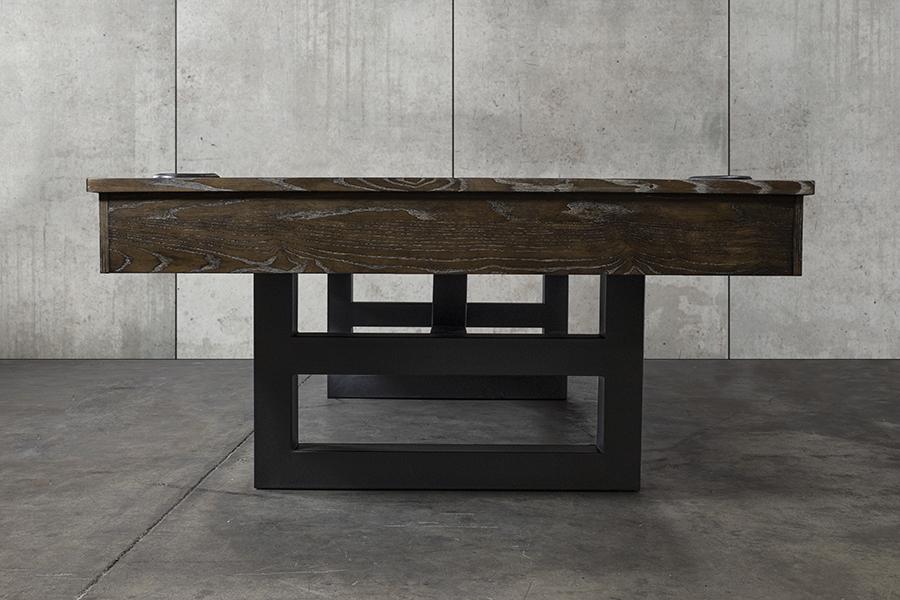 Nixon Mckay Slate Pool Table 8' Slate Pool Table in Brownwash Finish