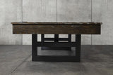 Nixon Mckay Slate Pool Table 8' Slate Pool Table in Brownwash Finish