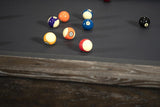 Nixon Mckay Slate Pool Table 8' Slate Pool Table in Brownwash Finish