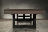 Nixon Mckay 7' Slate Pool Table in Charcoal Finish w/ Dining Top Option