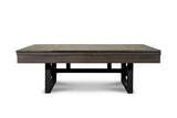 Nixon Mckay 7' Slate Pool Table in Charcoal Finish w/ Dining Top Option