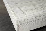 Nixon Mckay Slate Pool Table 7' in Whitewash Finish w/ Dining Top Option