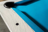 Nixon Mckay Slate Pool Table 7' in Whitewash Finish w/ Dining Top Option