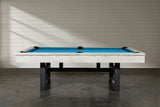 Nixon Mckay Slate Pool Table 7' in Whitewash Finish w/ Dining Top Option