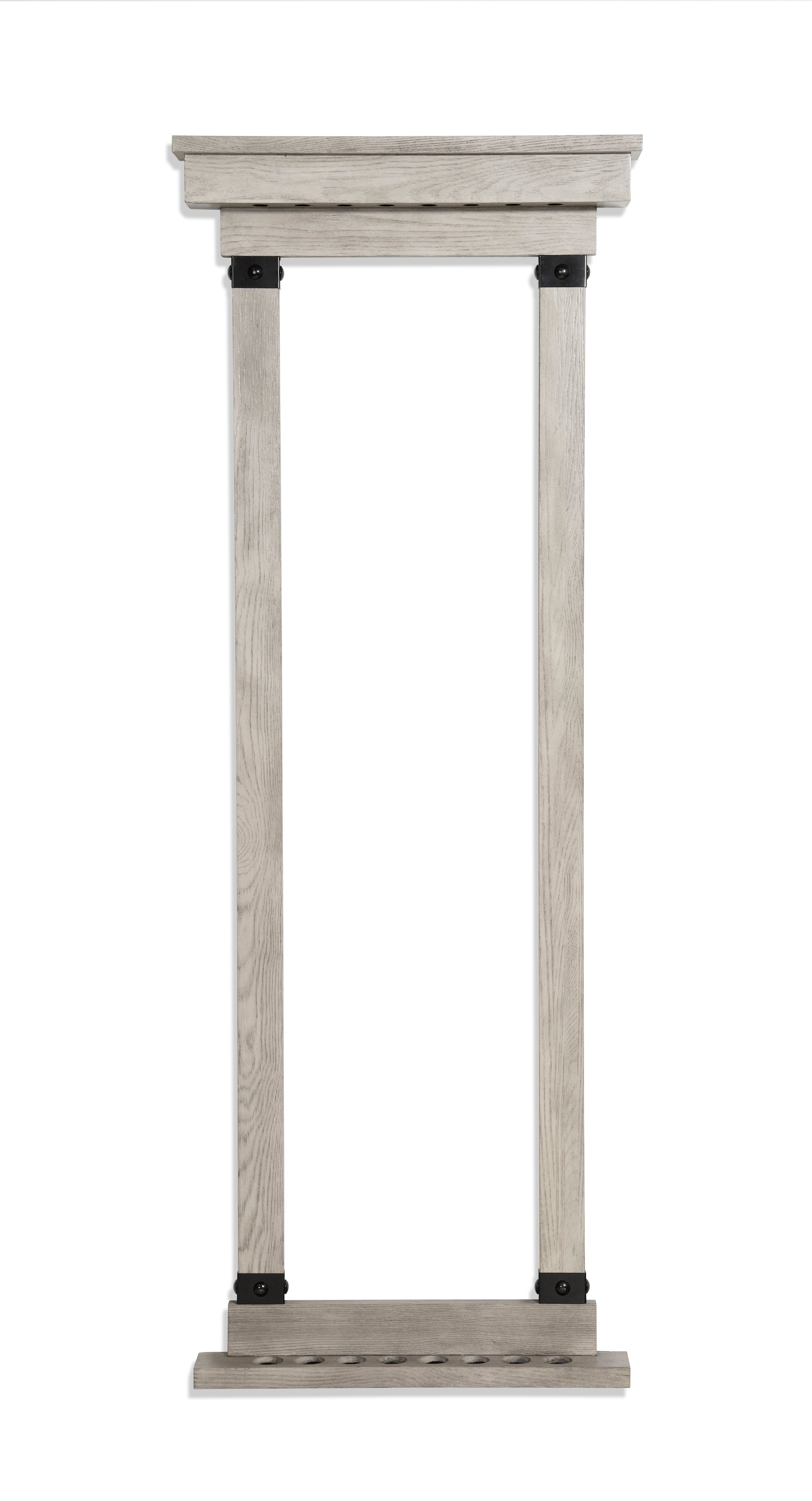 Nixon CrissyCross 7' Slate Pool Table in Whitewash Finish w/ Dining Top Option