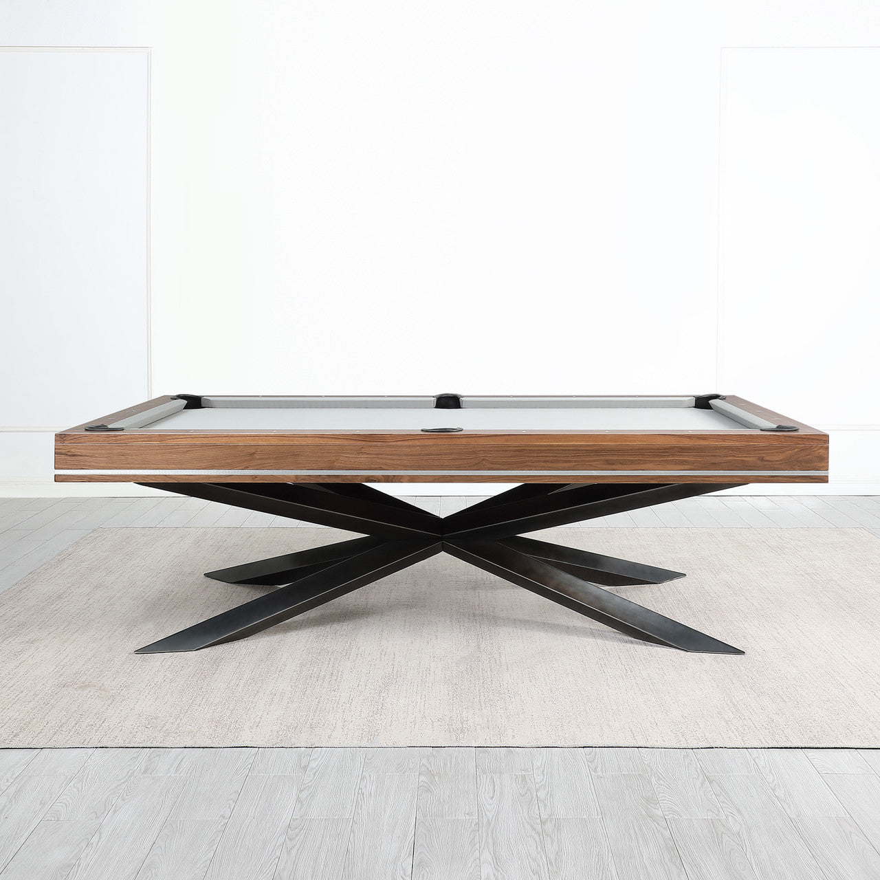 Playcraft Astral 8' Slate Pool Table In Walnut