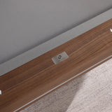 Playcraft Astral 8' Slate Pool Table In Walnut