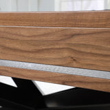 Playcraft Astral 8' Slate Pool Table In Walnut