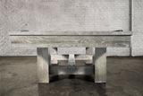 Nixon Rocky 8' Slate Pool Table in Whitewash Finish w/ Dining Top Option