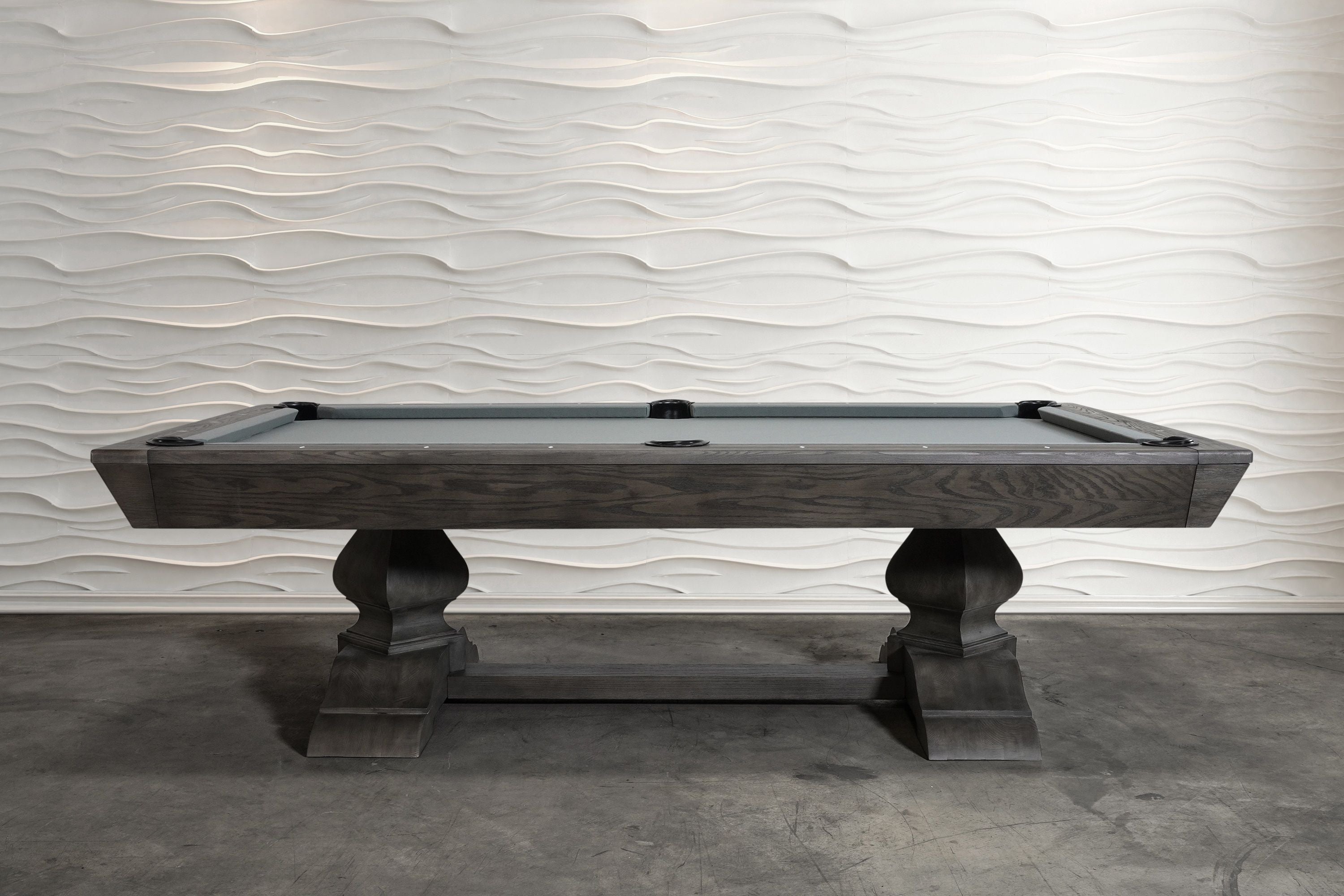 Nixon Birdy 7' Slate Pool Table in Grayson Grey w/ Dining Top Option