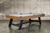 Nixon Hunter 7' Slate Pool Table in Brushed Walnut Finish w/ Dining Top Option