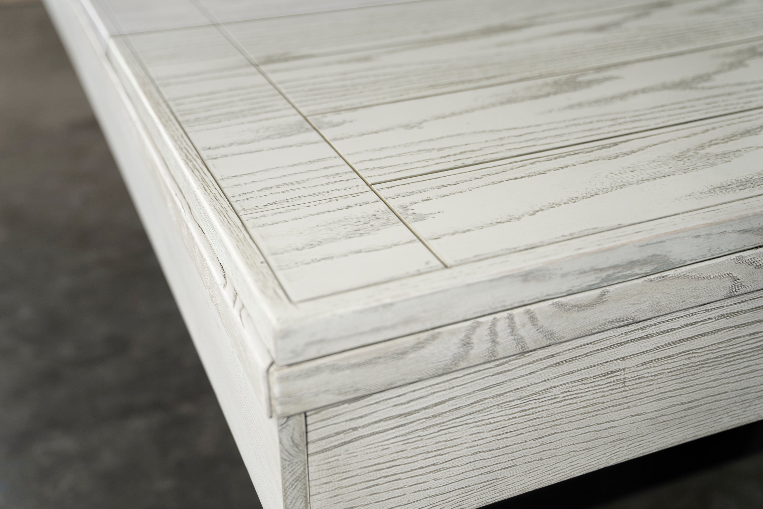 Nixon Mckay Slate Pool Table 7' in Whitewash Finish w/ Dining Top Option