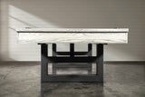 Nixon Mckay Slate Pool Table 7' in Whitewash Finish w/ Dining Top Option