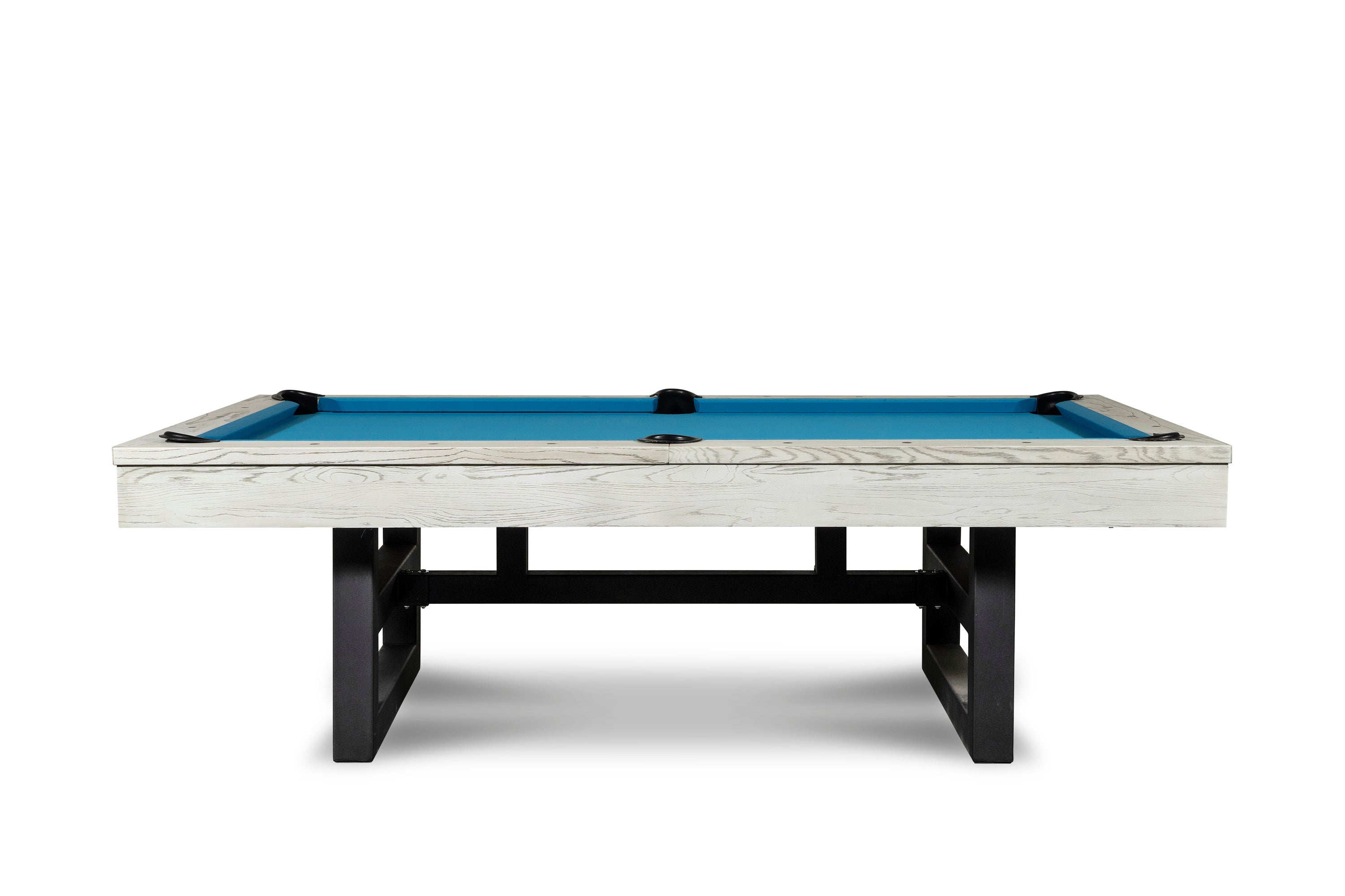 Nixon Mckay Slate Pool Table 7' in Whitewash Finish w/ Dining Top Option