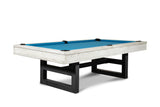Nixon Mckay Slate Pool Table 7' in Whitewash Finish w/ Dining Top Option