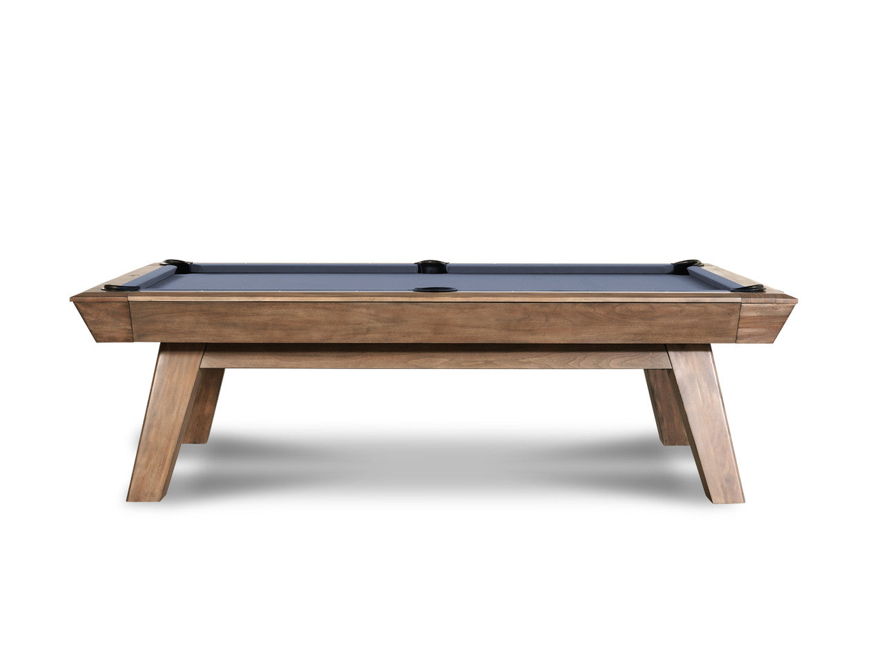 Nixon Desyn 8' Slate Pool Table in Walnut Finish w/ Dining Top Option