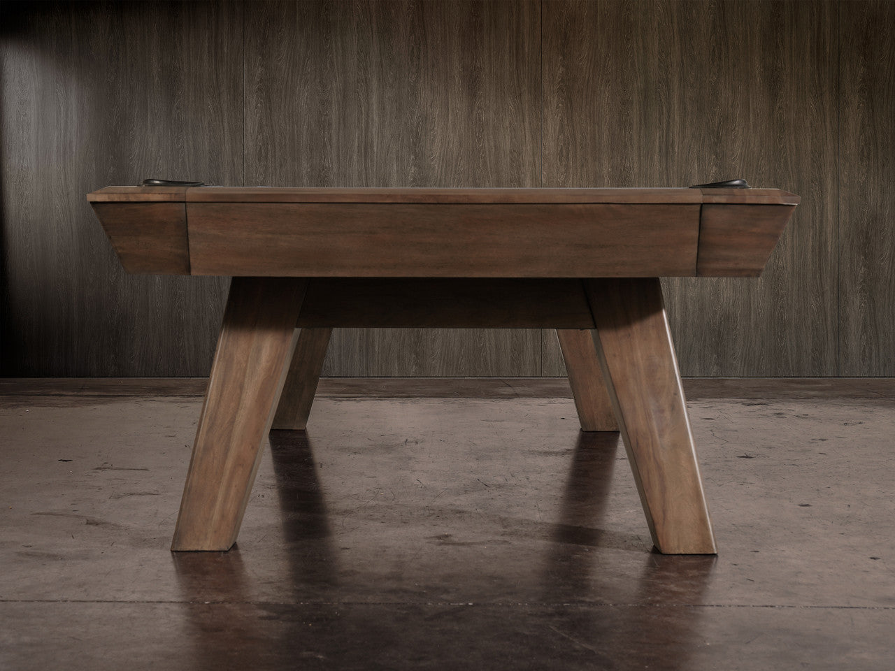 Nixon Desyn 8' Slate Pool Table in Walnut Finish w/ Dining Top Option