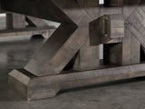 Nixon Jasper 8' Slate Pool Table in Weathered Slate Finish w/ Dining Top Option