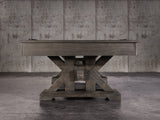 Nixon Jasper 8' Slate Pool Table in Weathered Slate Finish w/ Dining Top Option