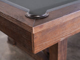Nixon Nora 7' Slate Pool Table in Brownwash Finish w/ Dining Top Option