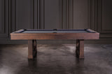 Nixon Nora 7' Slate Pool Table in Brownwash Finish w/ Dining Top Option