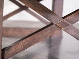 Nixon Nora 7' Slate Pool Table in Brownwash Finish w/ Dining Top Option