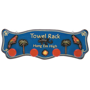 RAM Game Room “Hang ’em high” Towel Rack