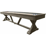 Playcraft Brazos River 12' Pro-Style Shuffleboard Table In Weathered Gray
