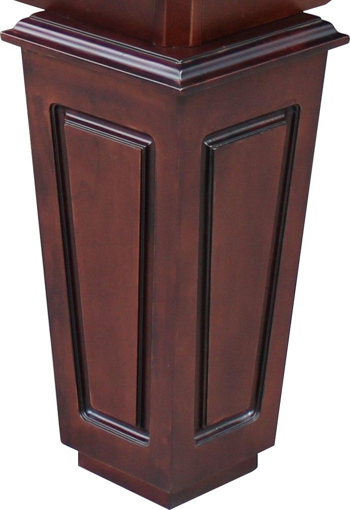 Playcraft St Lawrence 8' Slate Pool Table w/ Leather Drop Pockets