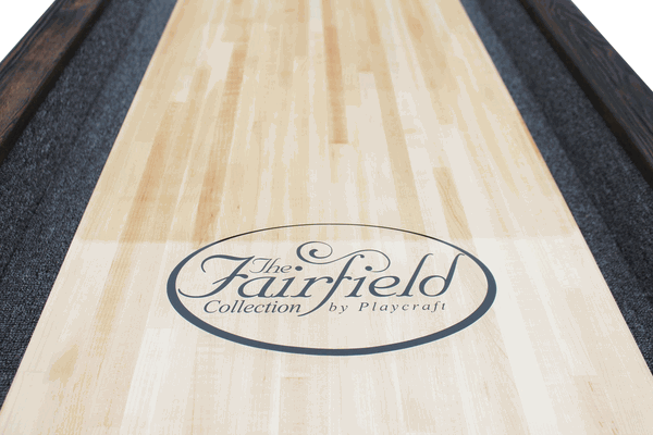 Playcraft Brazos River 16' Pro-Style Shuffleboard Table In Weathered Gray