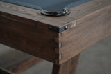 Nixon Hunter 8' Slate Pool Table in Brushed Walnut Finish w/ Dining Top Option