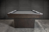 Nixon KAI 7' Slate Pool Table in Waxed Brown Finish w/ Dining Top Option