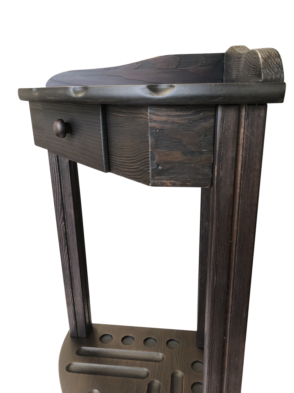 Playcraft Premium Hardwood Billiard Corner Floor Rack