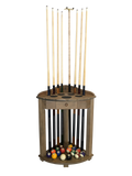 Playcraft Premium Hardwood Billiard Corner Floor Rack