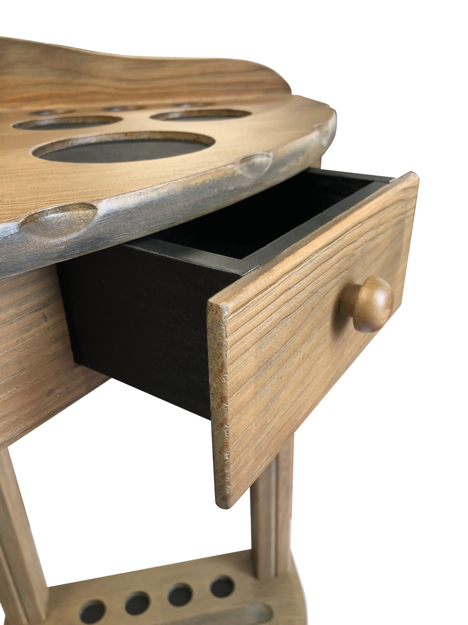 Playcraft Premium Hardwood Billiard Corner Floor Rack